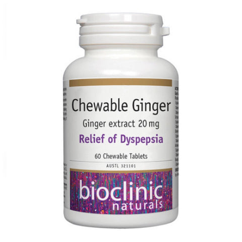 Chewable Ginger 60 tablets