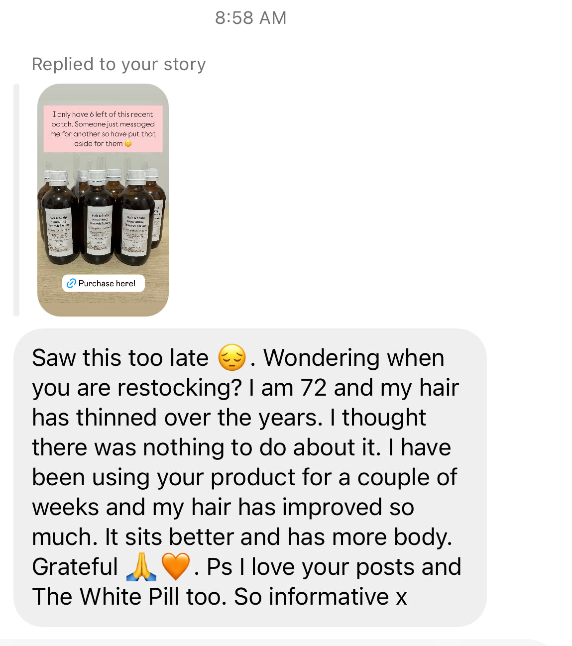 Hair & Scalp Nourishing Growth Serum