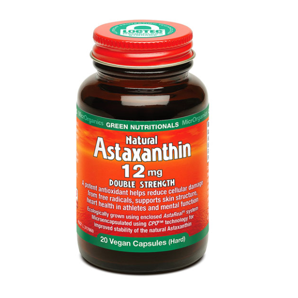 Natural Astaxanthin 12mg 60 Capsule